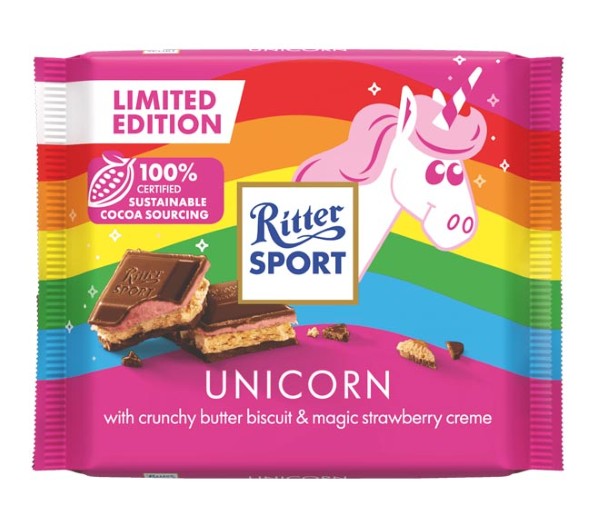 Ritter Sport Chocolate 100G - Unicorn