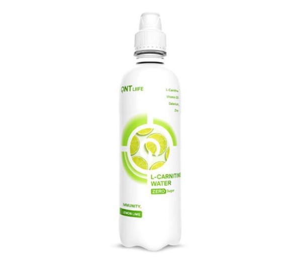 Qnt Liife L-Carnitine Water Zero Sugar 500Ml - Lemon Lime