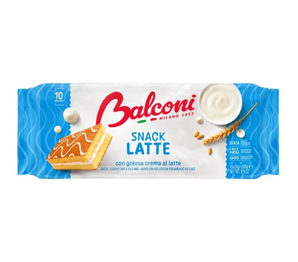 Balconi Cake Bars 10X28G (280G) - Snack Latte