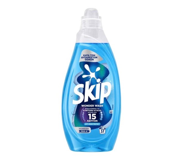 Skip Liquid Wonder Wash 37 Washes 1480Ml - Anti-Odor Protect