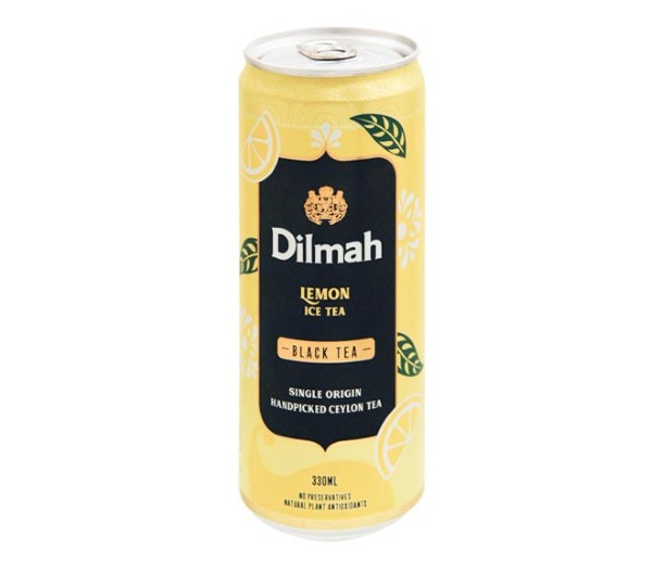 Dilmah Black Tea 330Ml - Lemon Ice Tea
