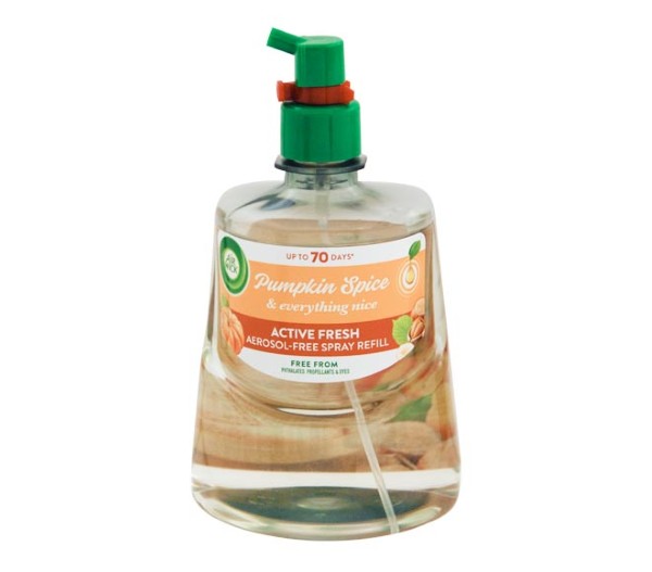 Air Wick Active Fresh Without Aerosol Refill Spray 228Ml - Pumpkin Spice