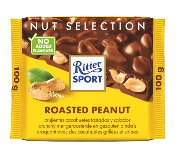 Ritter Sport Chocolate 100G - Roasted Peanut