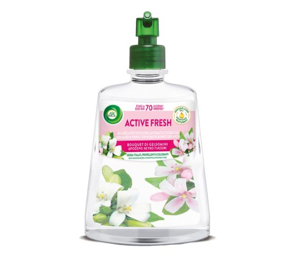 Air Wick Active Fresh Without Aerosol Refill Spray 228Ml - White Jasmine