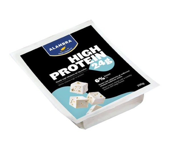 Cheese Alambra White High Protein 24G 200G