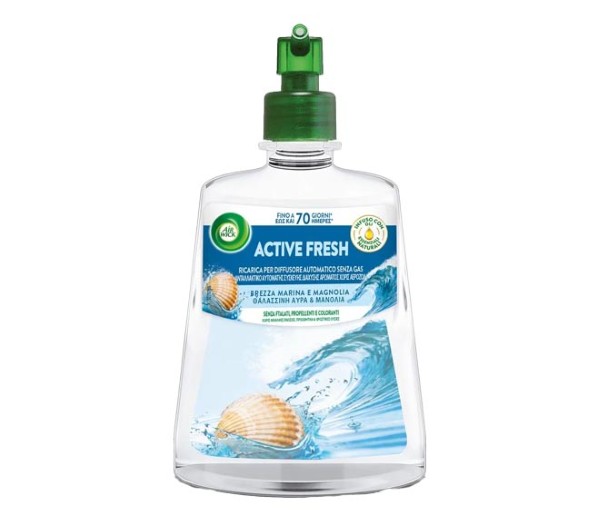 Air Wick Active Fresh Without Aerosol Refill Spray 228Ml - Sea Aura & Magnolia