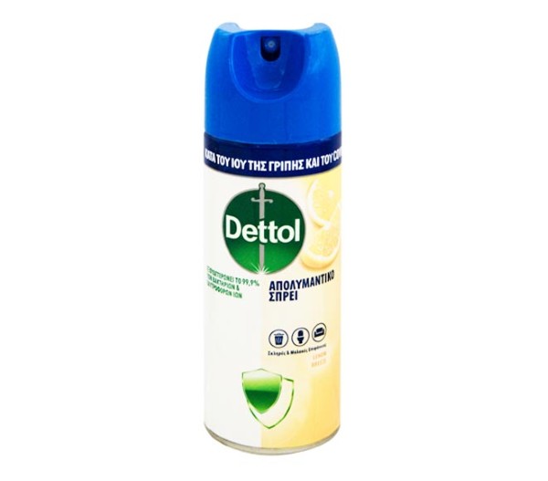 Dettol All In One Disinfectant Spray 400Ml - Lemon Breeze
