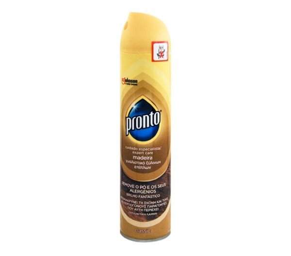 Pronto Spray For Furniture Polishing 250Ml - Classic