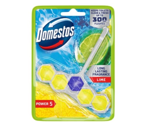 Block Domestos Power 5 50G - Lime