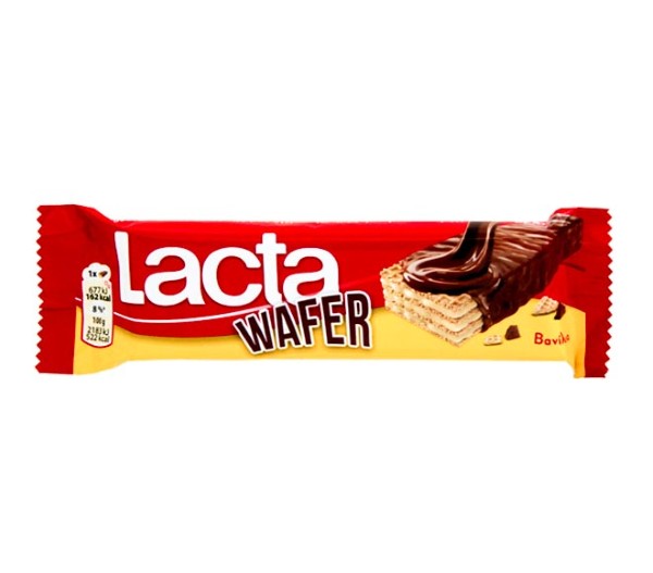 Lacta Wafer Chocolate Coated 31G - Vanilla