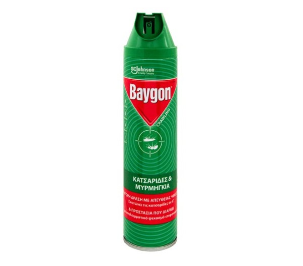 Insecticide Baygon Spray For Crawling Insects 400Ml