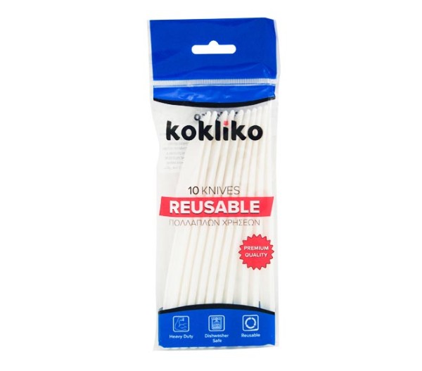 Cutlery Kokliko Reusable Knives 10Pcs