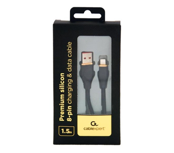 Cablexpert Charging & Data Cable 8-Pin 1.5M - Black