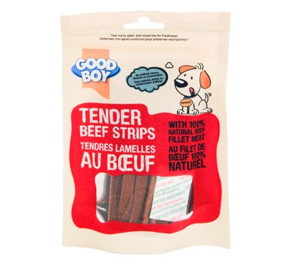Dog Good Boy Tender Beef Strips 90G