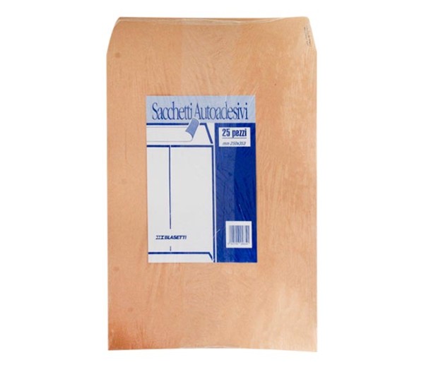Envelopes Blasetti Brown 25Pcs (250Mm X 353Mm)
