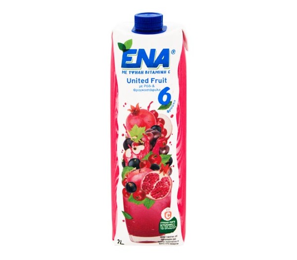 Ena United 6 Fruits Nectar Pomegranate & Currant 1L