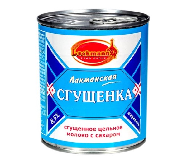 Lackmann Condensed Milk 8.5% 400G