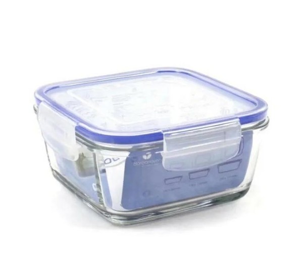 Borgonovo Igloo Super Block Glass Container 14Cm