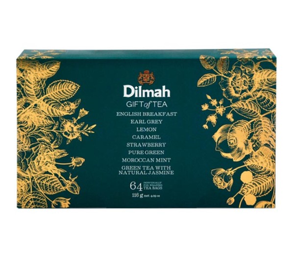 Tea Dilmah Gift Of Tea 64Pcs 116G