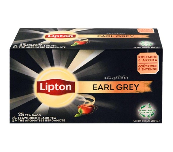 Tea Lipton (25Pcs) 40G - Earl Grey
