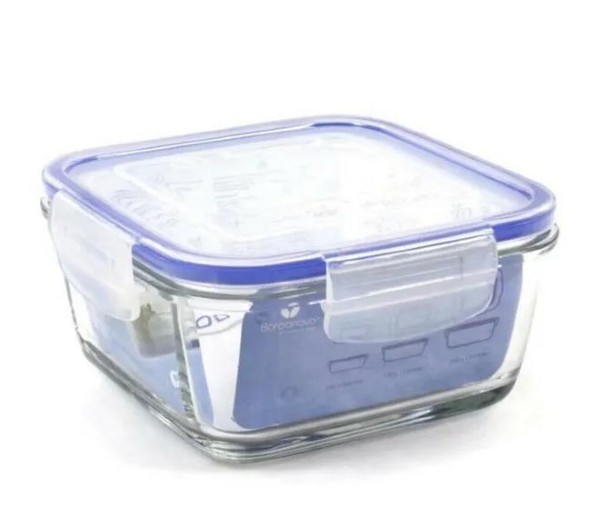 Borgonovo Igloo Super Block Glass Container 17Cm