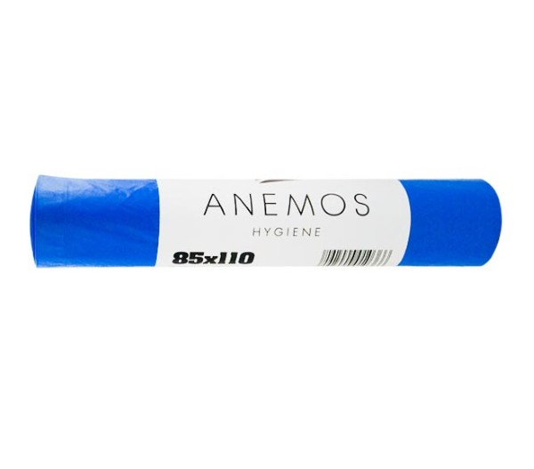 Anemos Garbage Bags Blue 85Cm X 110Cm X 10Pcs