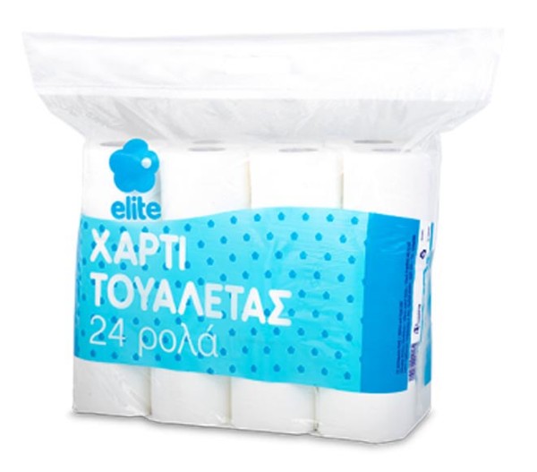 Elite Toilet Paper 230 Sheets X 2Ply 24Pcs