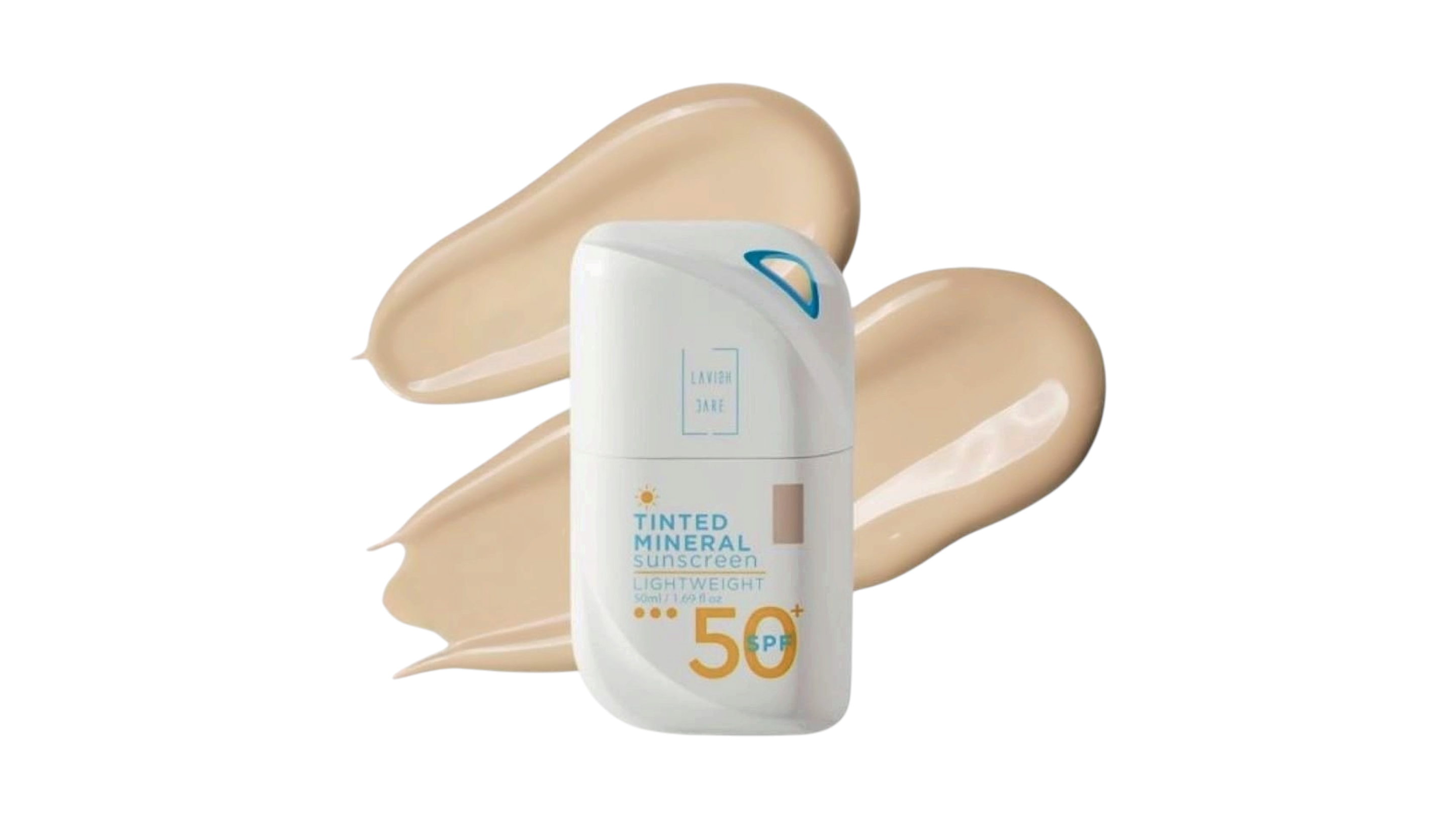 Lavish Care Tinted Mineral Sunscreen SPF50+ Αντηλιακό Προσώπου με Χρώμα 01 Light Shade 50ml