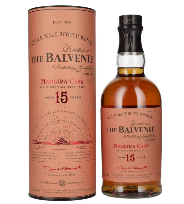 THE BALVENIE MADEIRA CASK 15 YEAR 70CL