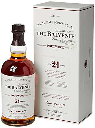 THE BALVENIE 21 Y.O. PORTWOOD SINGLE MALT WHISKY 70CL