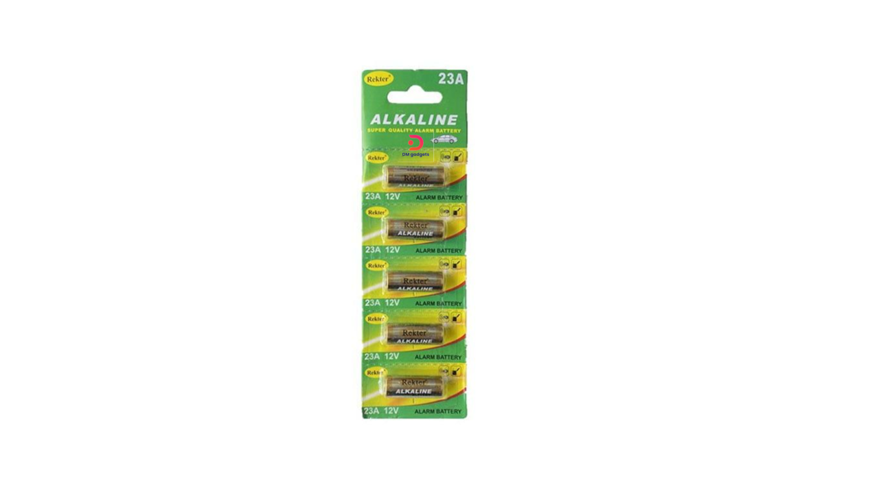 628Q1#Rekter®23A 12v – Blister 5 Τεμαχίων – Alkaline battery