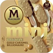 MAGNUM DOUBLE GOLD CARAMEL BILLIONAIRE 6X330ML