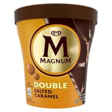 ALGIDA MAGNUM DOUBLE SALTED CARAMEL 310G PRESS TO CRACK