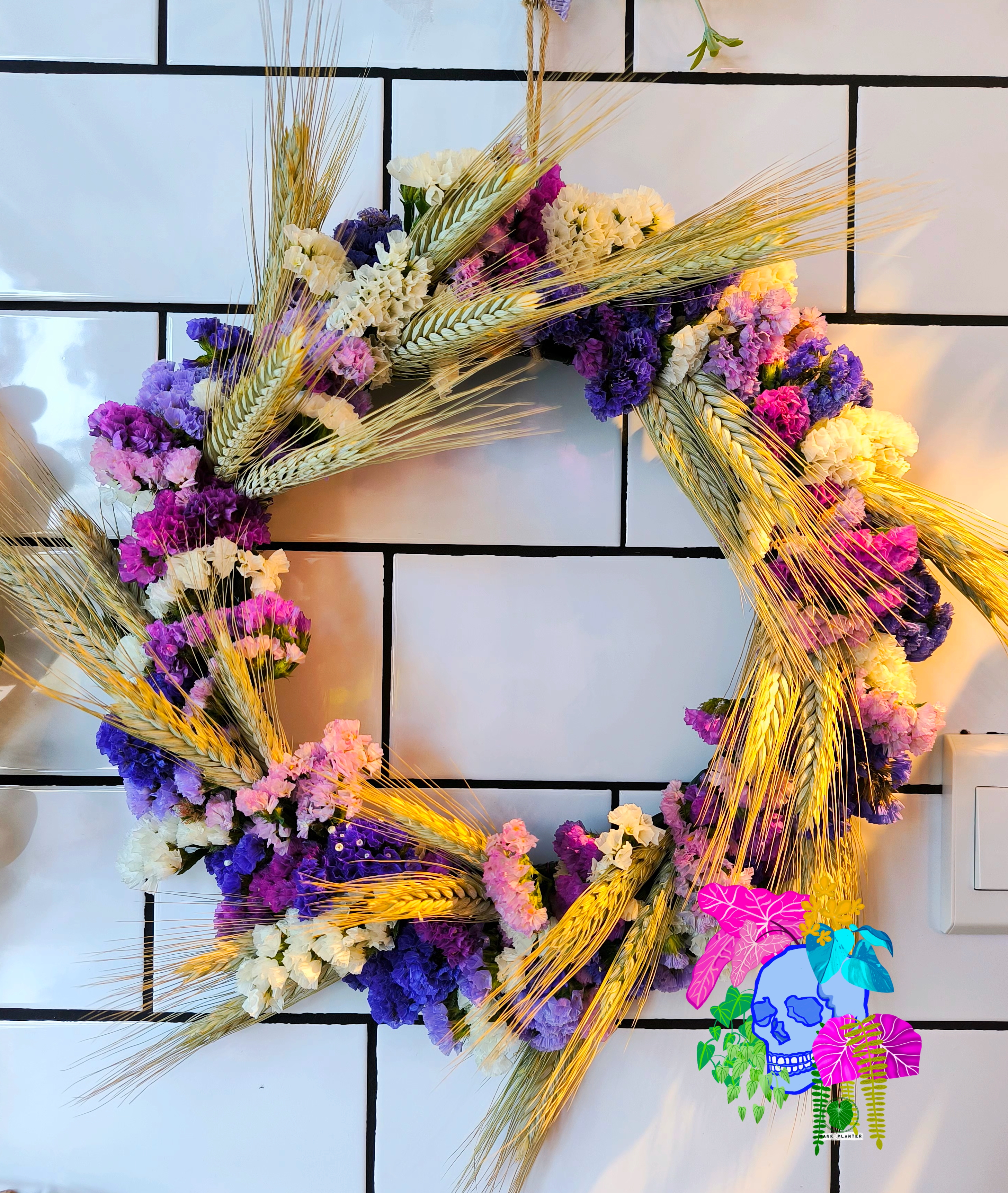 Wreath Handmade “Sitaro Athanata” (Σιτάρι Αθάνατα)