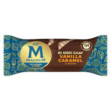 ALGIDA MAGNUM NO ADDED SUGAR VANILLA CARAMEL