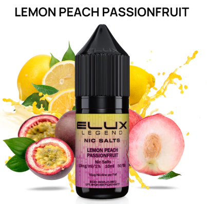 Elux Nic Salt - Lemon Pech Passionfruit