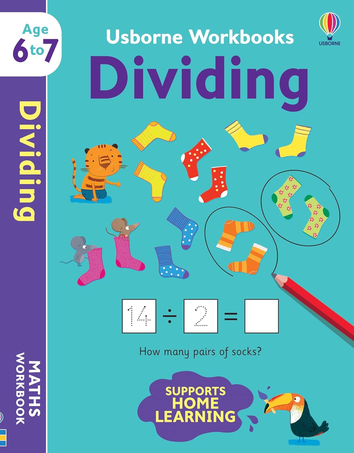 Usborne Workbooks Dividing 6-7