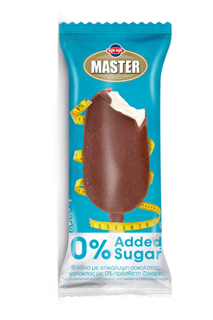 MASTER Ice Cream Vanilla 0% Sugar 75G