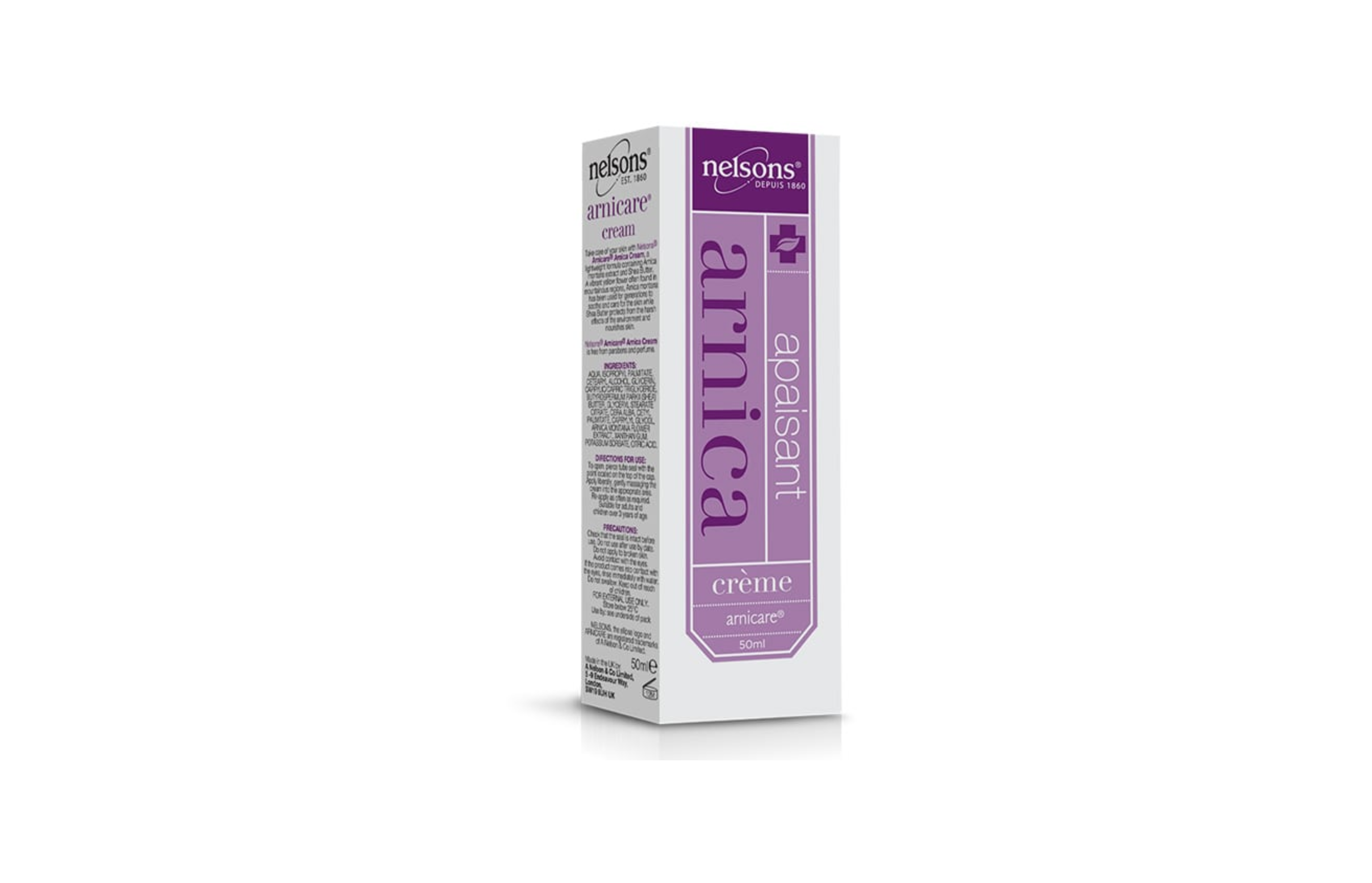 Nelsons Arnica Soothing Cream 50ml