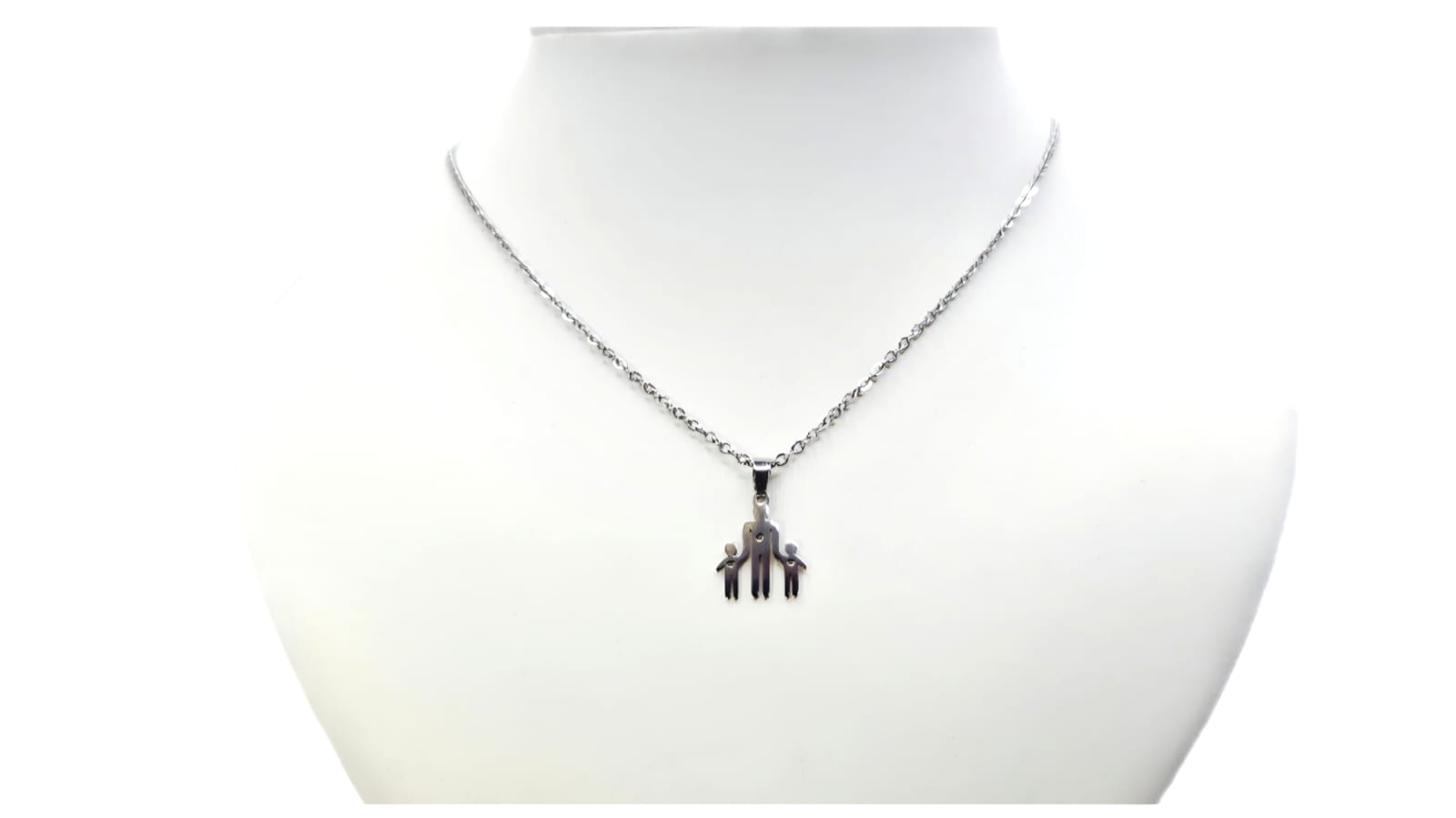 STAINLESS STEEL NECKLACE MOM WITH CHILDRENS.