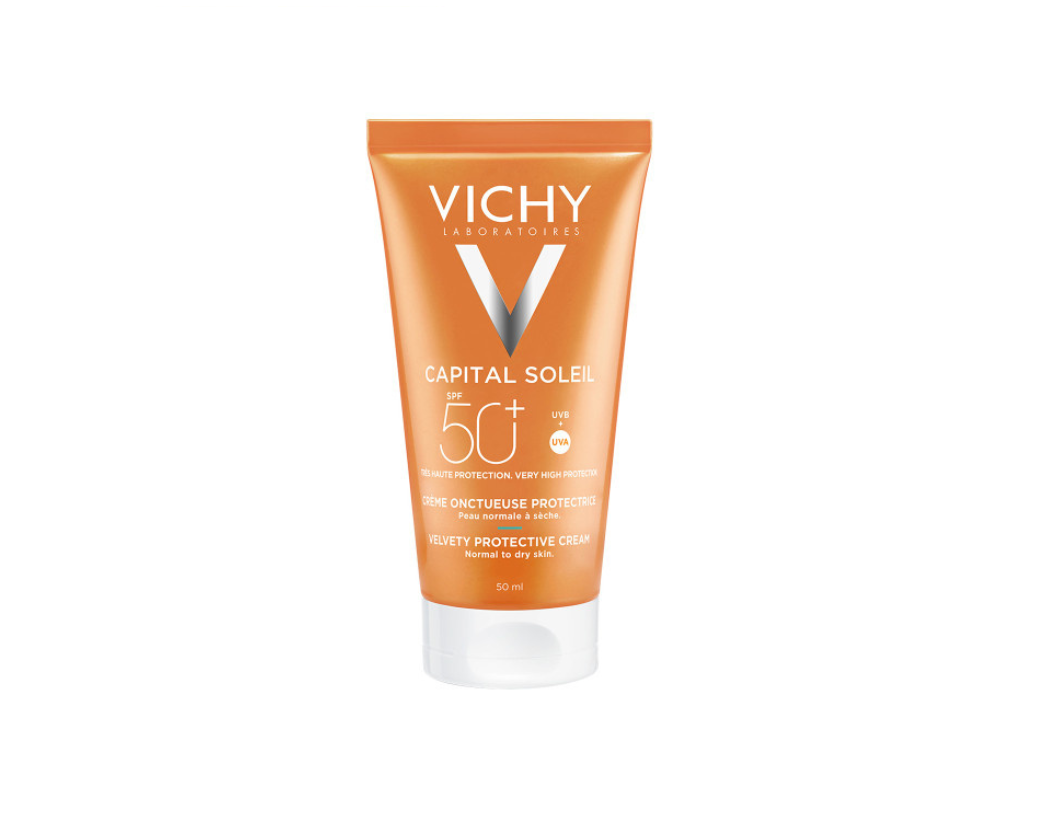 Vichy Capital Soleil Skin Perfecting Velvety Sunscreen Cream Spf50 50ml