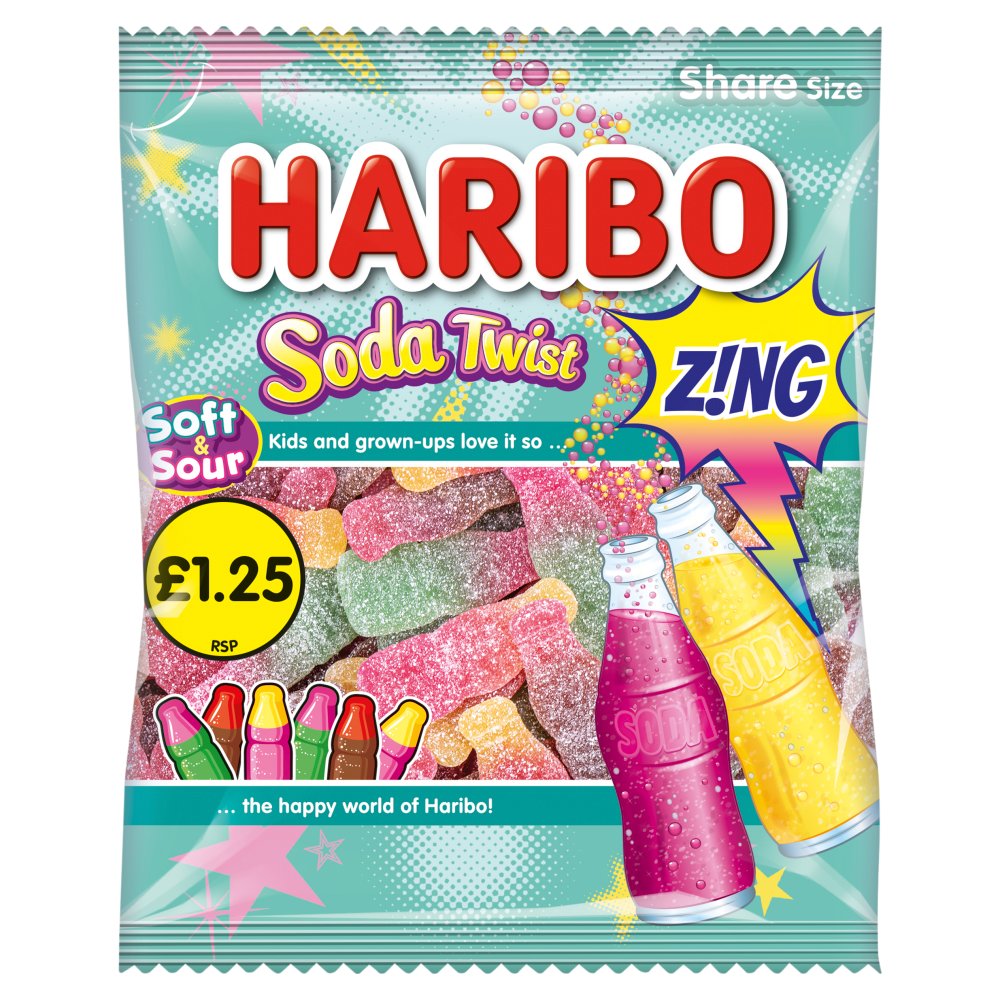 Haribo Soda Twist 140g
