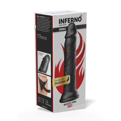 Realistic Dong Liquid Silicone 23 cm