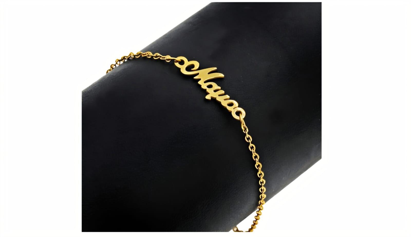 STAINLESS STEEL GOLD  BRACELET <<MAMA>>