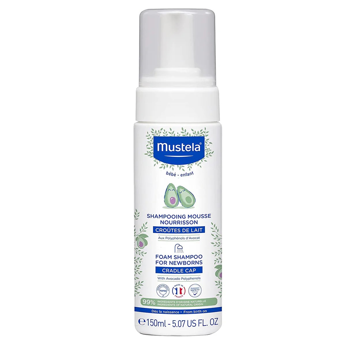 Mustela Foam Shampoo For Newborns 150ml
