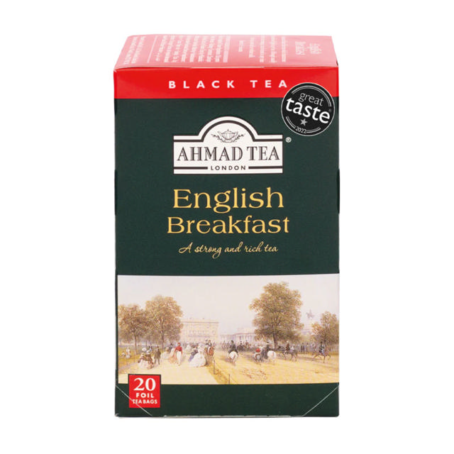 AHMAD TEA English Breakfast Black Tea 20 Foil
