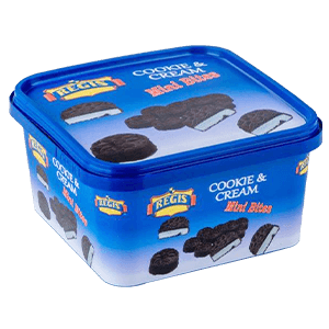 REGIS Ice Cream Cookies & Cream Mini Bites 480ML
