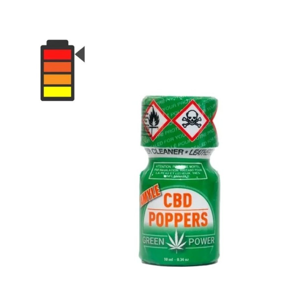 CBD AMYL GREEN POWER POPPERS 10 ML