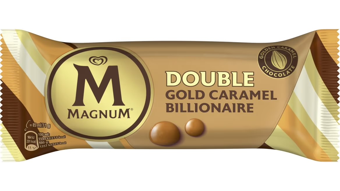 MAGNUM Ice Cream Double Gold Caramel 110ML