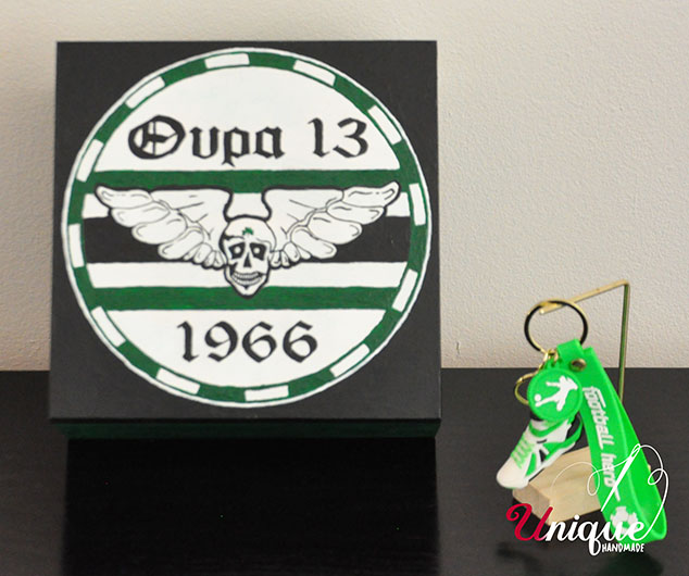 Set Wooden Box "PANATHINAIKOS"